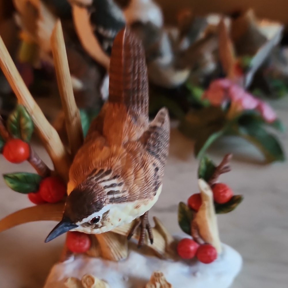 Lenox Brown and Red Bird